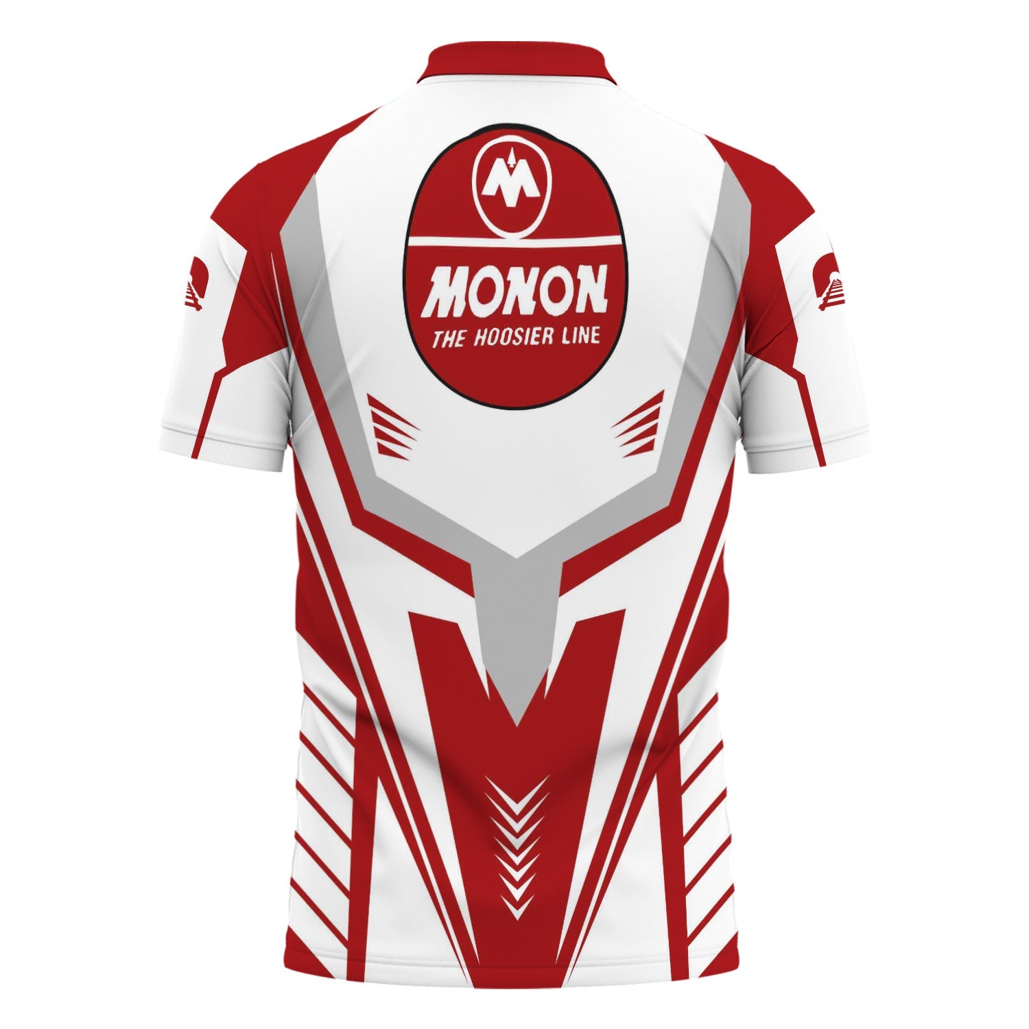 Railspirit Personalized Monon Railroad Polo Shirt Workwear-Inspired with Custom Position Train Shirt