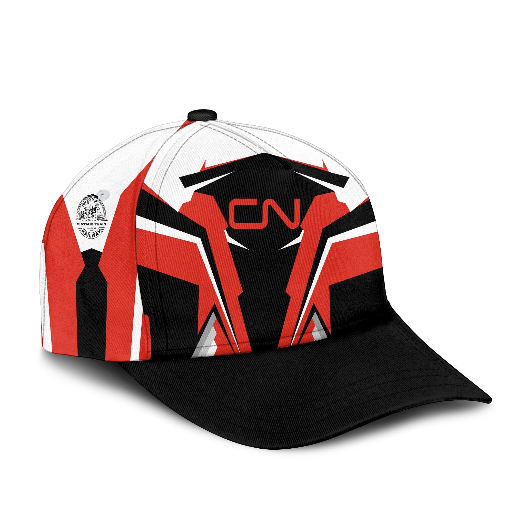Railspirit Canadian National Railroad Classic Cap Strong Line Style Cap All Over Print