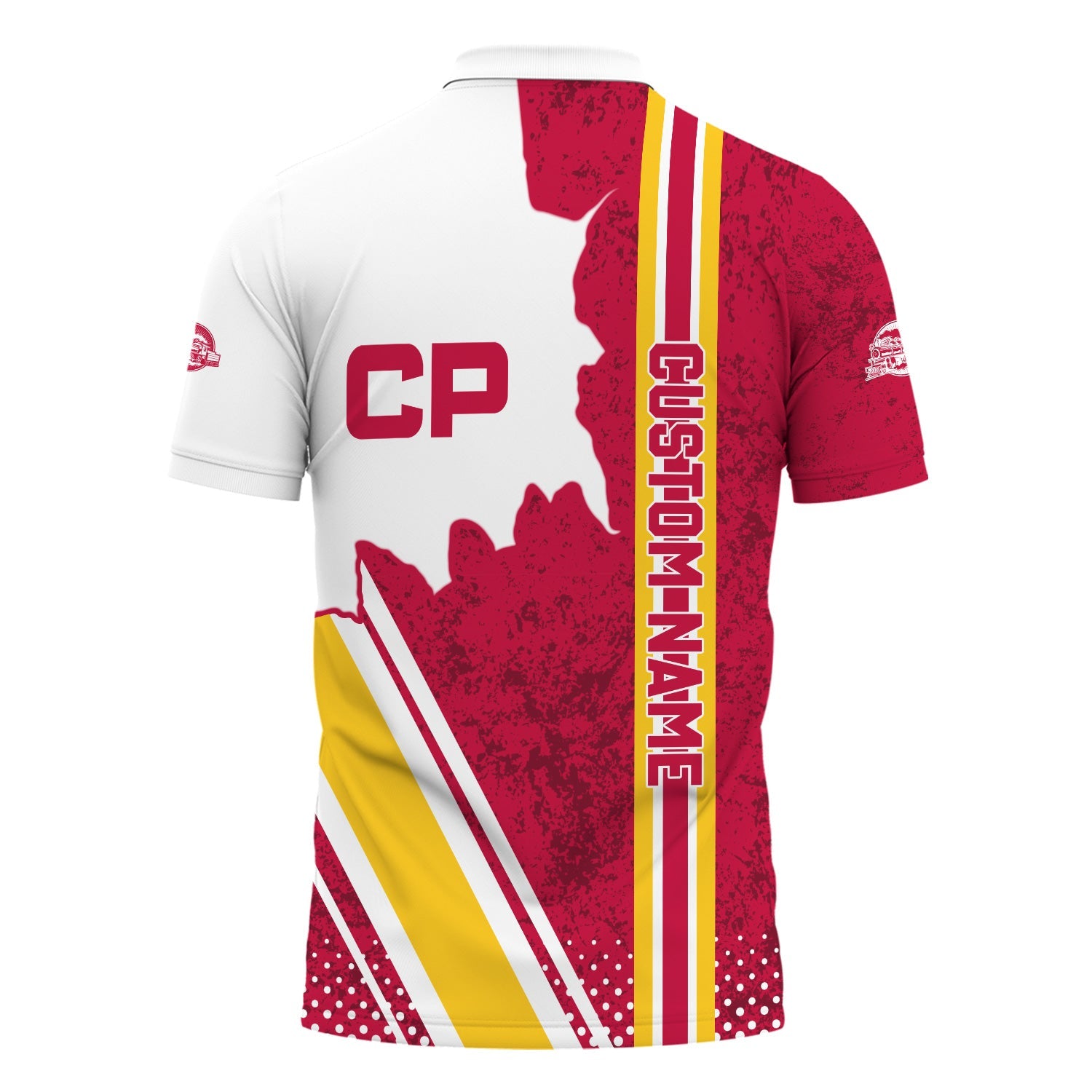 Railspirit Personalized Canadian Pacific Railroad Polo Shirt All Over Printed Unisex Shirt