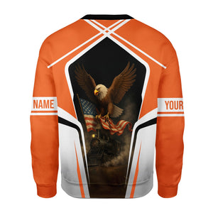 Railspirit Personalized Wheeling And Lake Erie Railroad Sweatshirt American Eagle Vintage Train Shirt