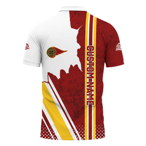 Railspirit Personalized Western Maryland Railway Polo Shirt All Over Printed Unisex Shirt