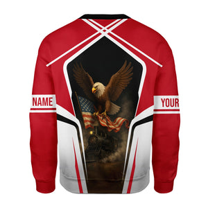 Railspirit Personalized Green Bay & Western Railroad Sweatshirt American Eagle Vintage Train Shirt