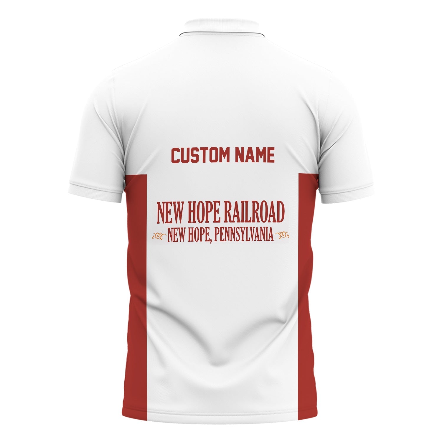 Railspirit Custom Name New Hope Railroad Polo Shirt Yes I Need All Those Train Printed Shirt