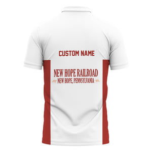 Railspirit Custom Name New Hope Railroad Polo Shirt Yes I Need All Those Train Printed Shirt