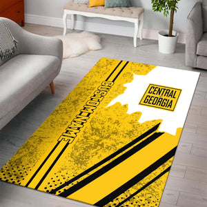 Railspirit Personalized Central of Georgia Railway Area Rug Vintage All Over Printed Rug