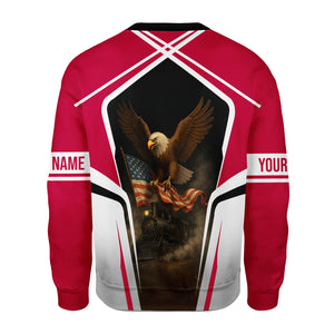 Railspirit Personalized Canadian Pacific Railroad Sweatshirt American Eagle Vintage Train Shirt