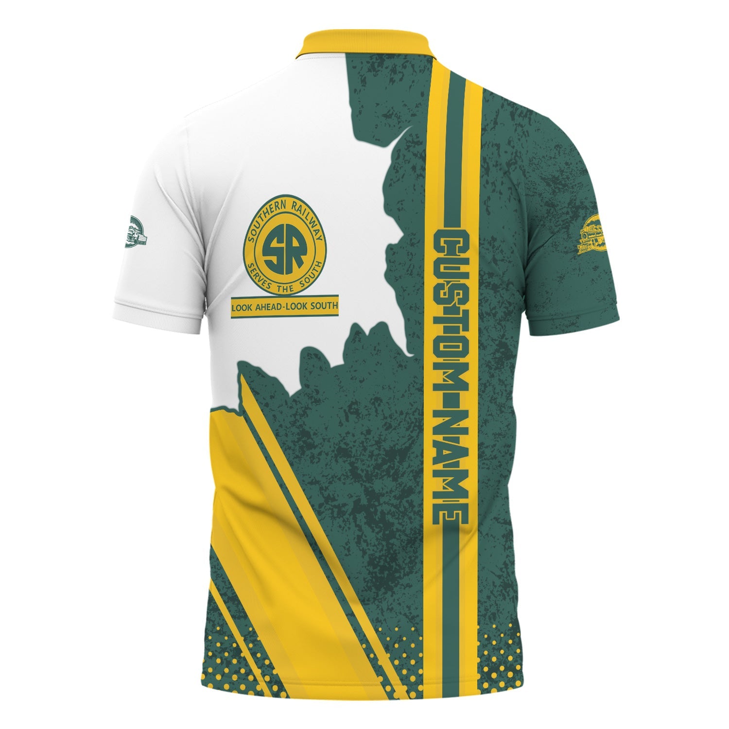 Railspirit Personalized Southern Railway U.S Polo Shirt SOU All Over Printed Unisex Shirt