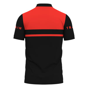 Railspirit Custom Name Fleischmann And Western Railroad Polo Shirt American Train Ticket Printed Shirt