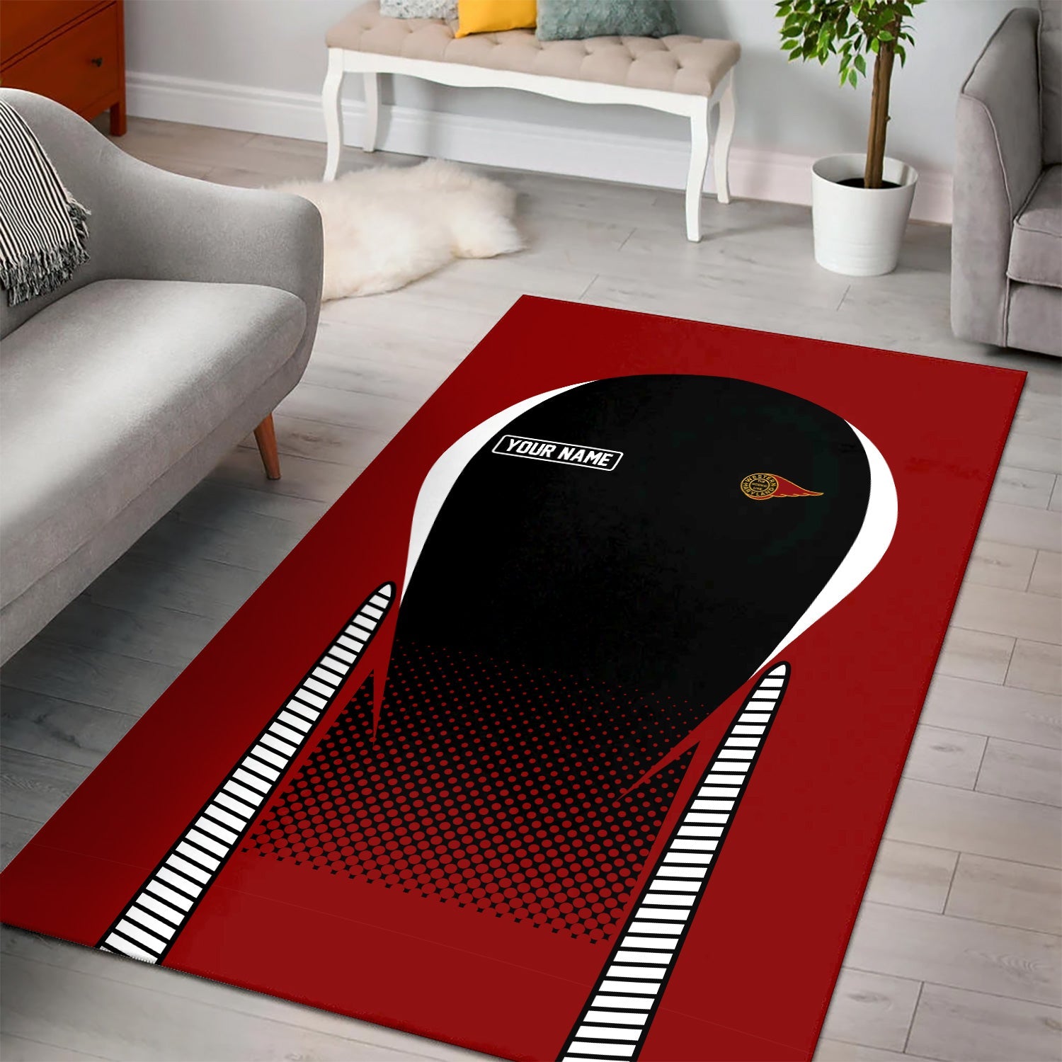 Railspirit Personalized Western Maryland Railway Area Rug All Over Printed Rug