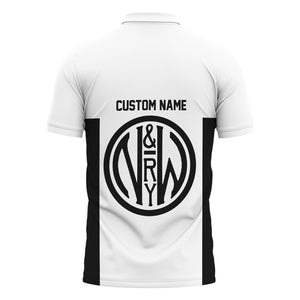 Railspirit Custom Name Norfolk and Western Railway Polo Shirt Yes I Need All Those Train N&W Printed Shirt