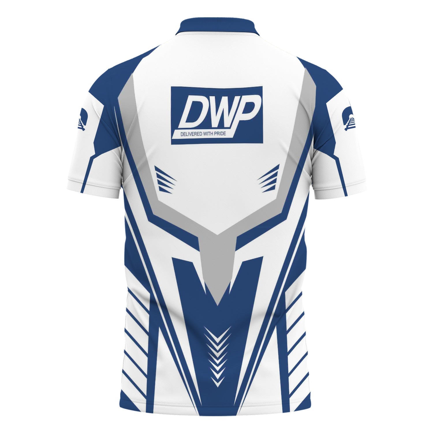 Railspirit Personalized Duluth, Winnipeg and Pacific Railway Polo Shirt Workwear-Inspired with Custom Position Train Shirt