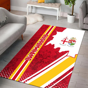 Railspirit Personalized Great Western Railway Area Rug Vintage All Over Printed Rug