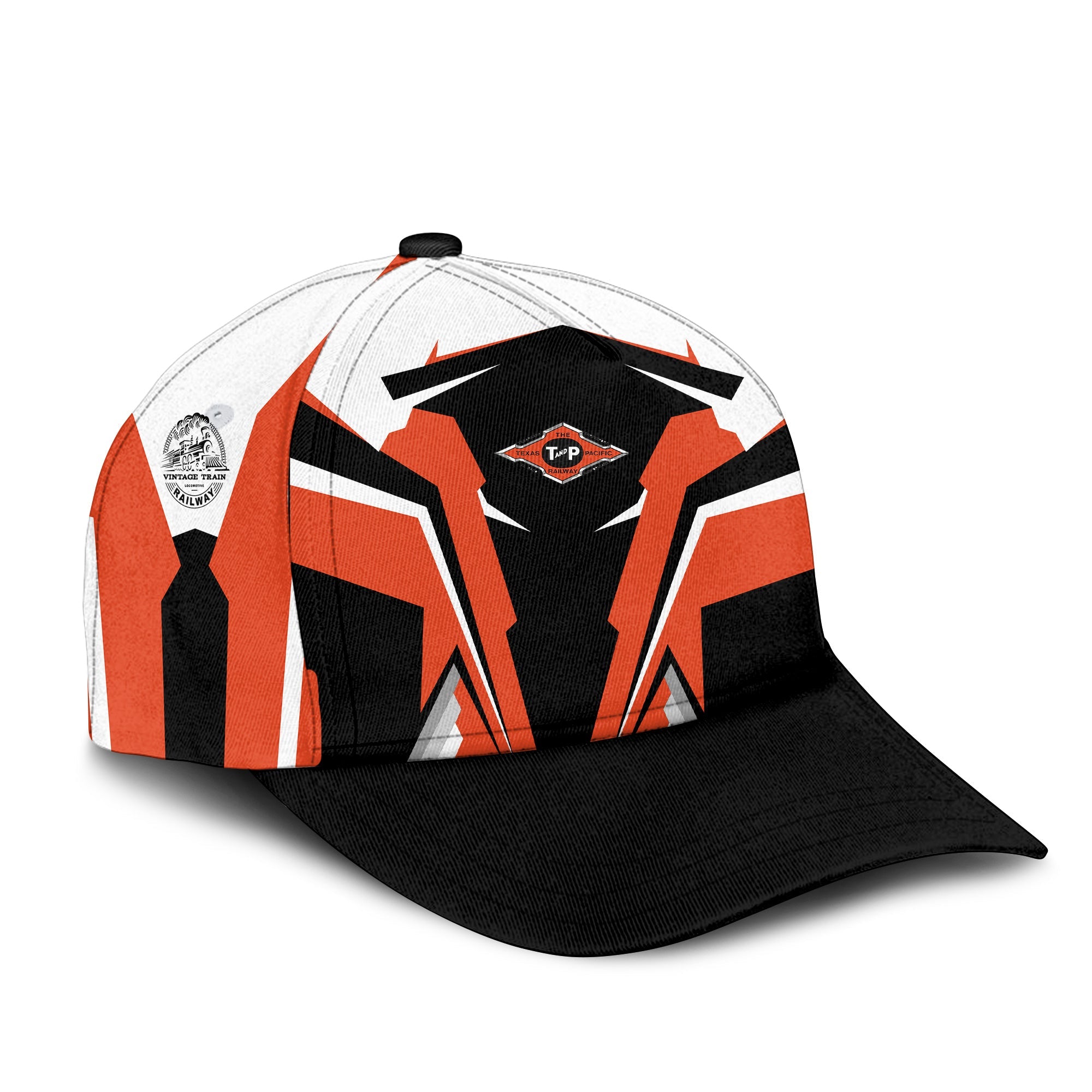 Railspirit Texas and Pacific Railway Classic Cap Strong Line Style Cap All Over Print