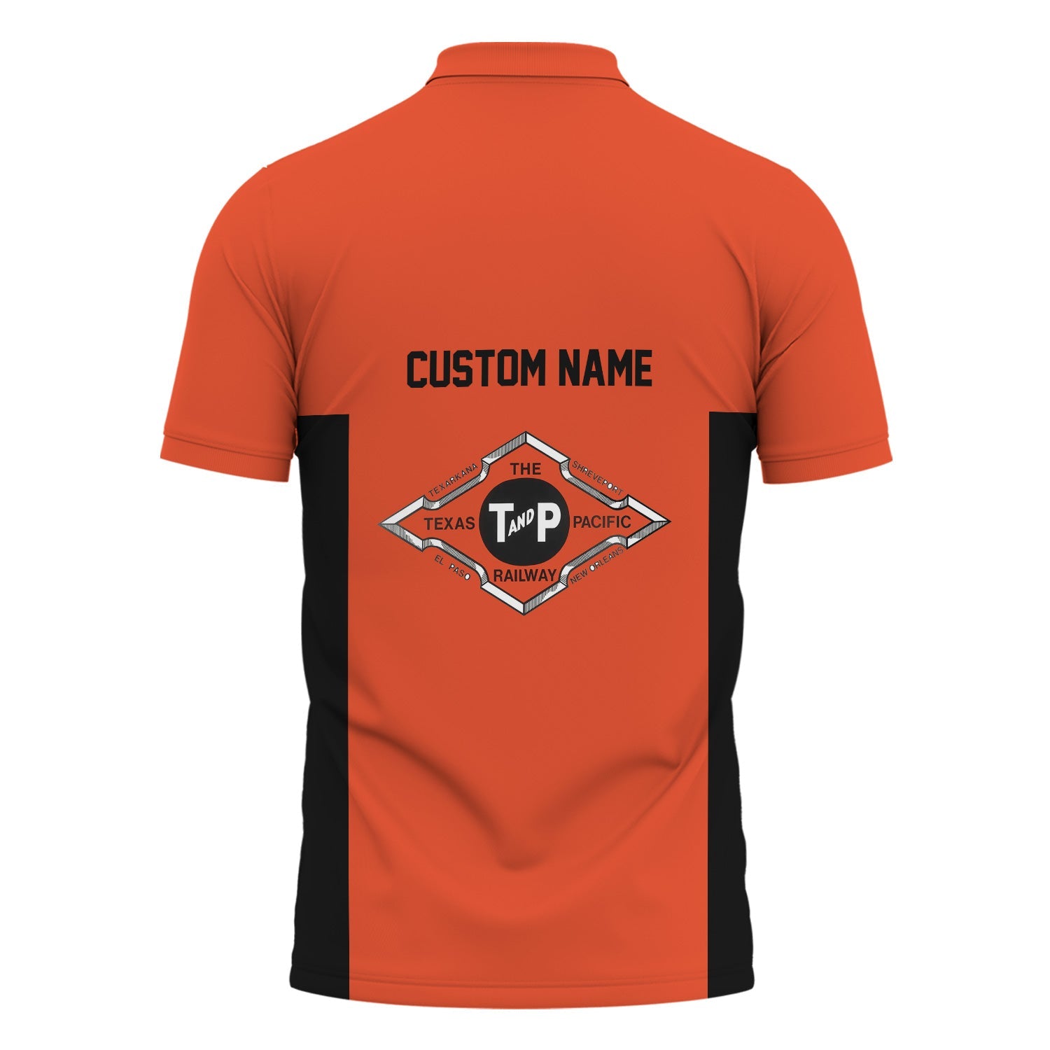 Railspirit Custom Name Texas and Pacific Railway Polo Shirt Yes I Need All Those Train Printed Shirt