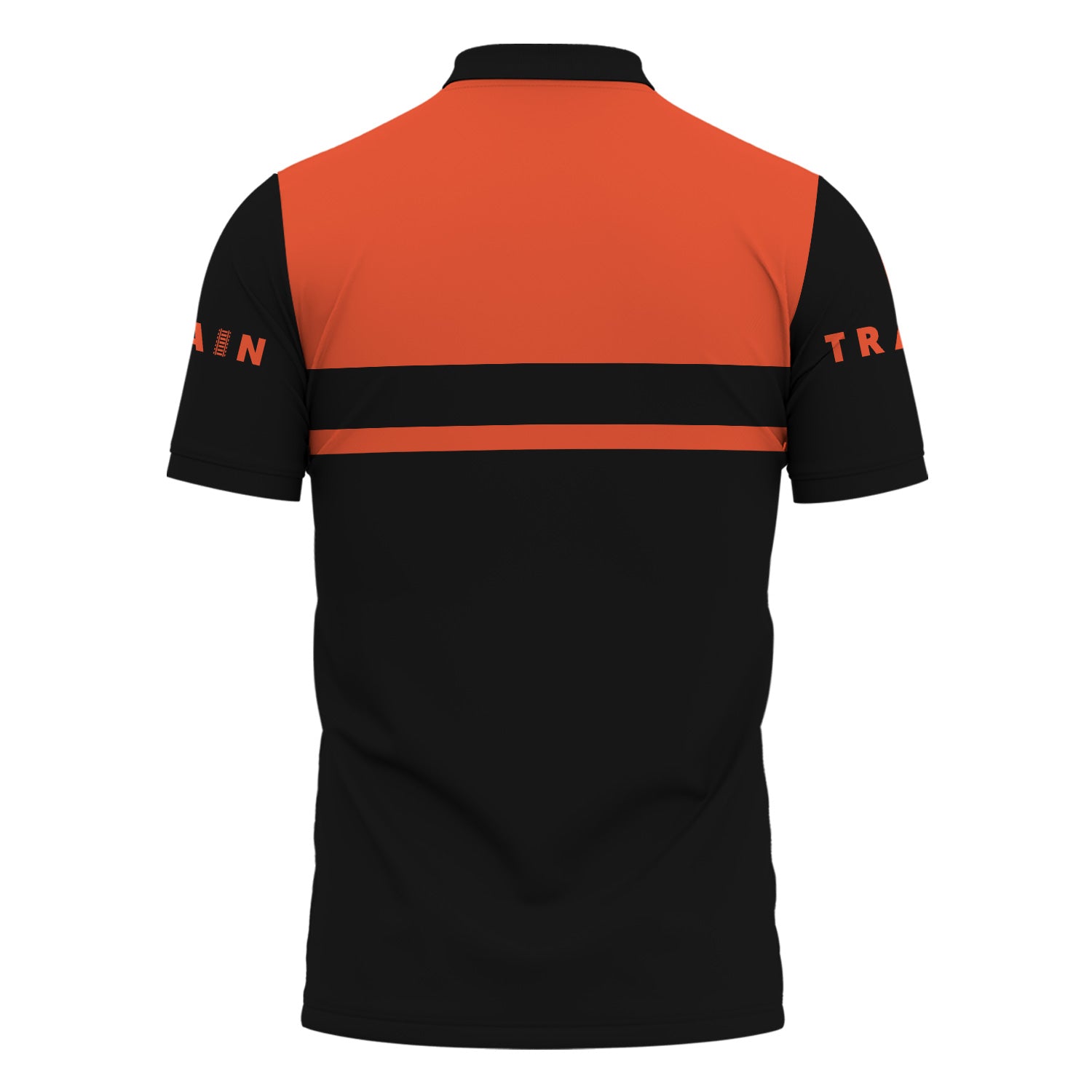 Railspirit Custom Name Texas and Pacific Railway Polo Shirt American Train Ticket Printed Shirt