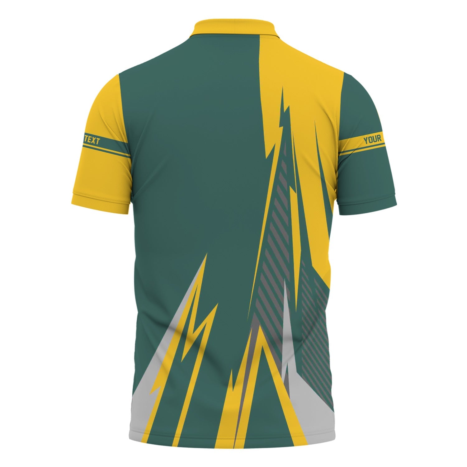 Railspirit Personalized Southern Railway U.S Polo Shirt Lightning-Inspired Railway Style SOU Shirt For Train Lovers