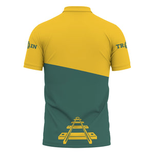 Railspirit Personalized Southern Railway U.S Polo Shirt One Track Mind Unisex Train Shirt Gift Idea For Train Lover