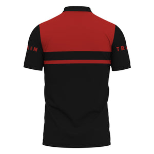 Railspirit Custom Name Chicago South Shore and South Bend Railroad Polo Shirt American Train Ticket Printed Shirt