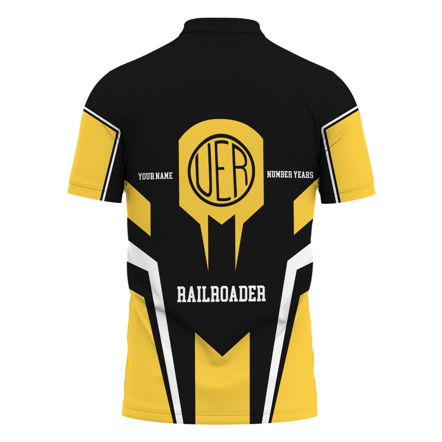 Railspirit Personalized Union Electric Railway Polo Shirt Custom Year Railroader Shirt Gift Idea For Train Lover