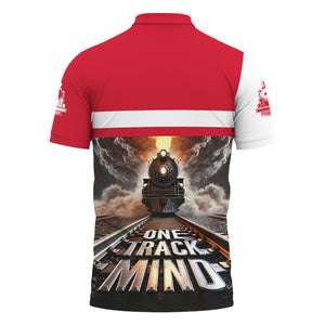 Railspirit Personalized Great Western Railway Polo Shirt One Track Mind Train Printed Shirt