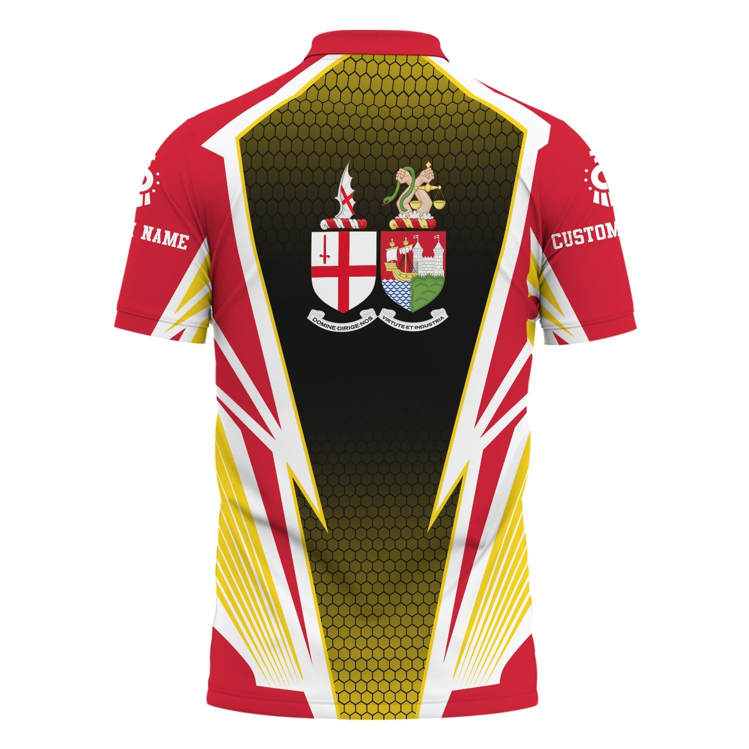 Railspirit Personalized Great Western Railway Polo Shirt Lightning Graphic Style Shirt Gift Idea For Train Lover