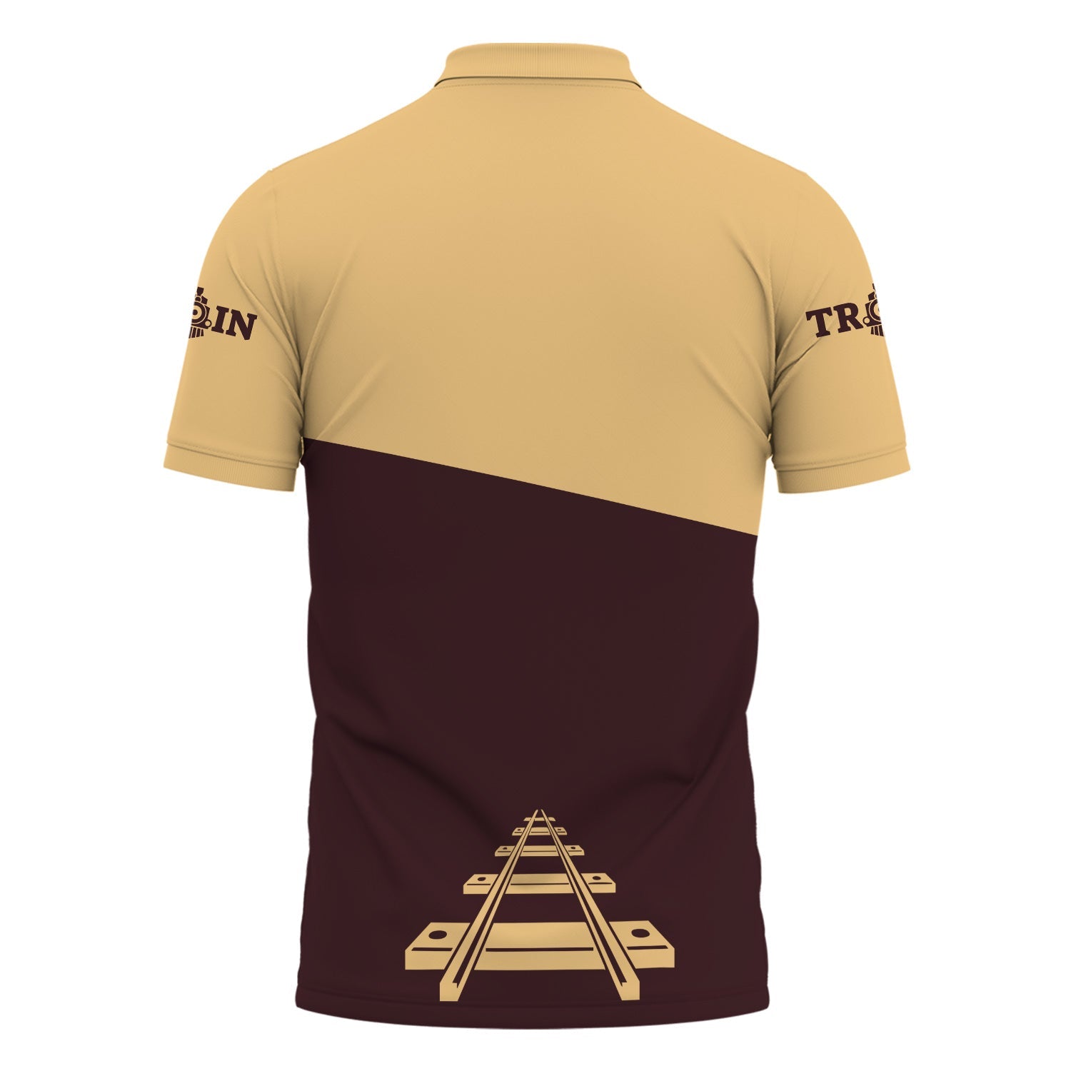 Railspirit Personalized London, Midland and Scottish Railway Polo Shirt One Track Mind Unisex Train Shirt Gift Idea For Train Lover