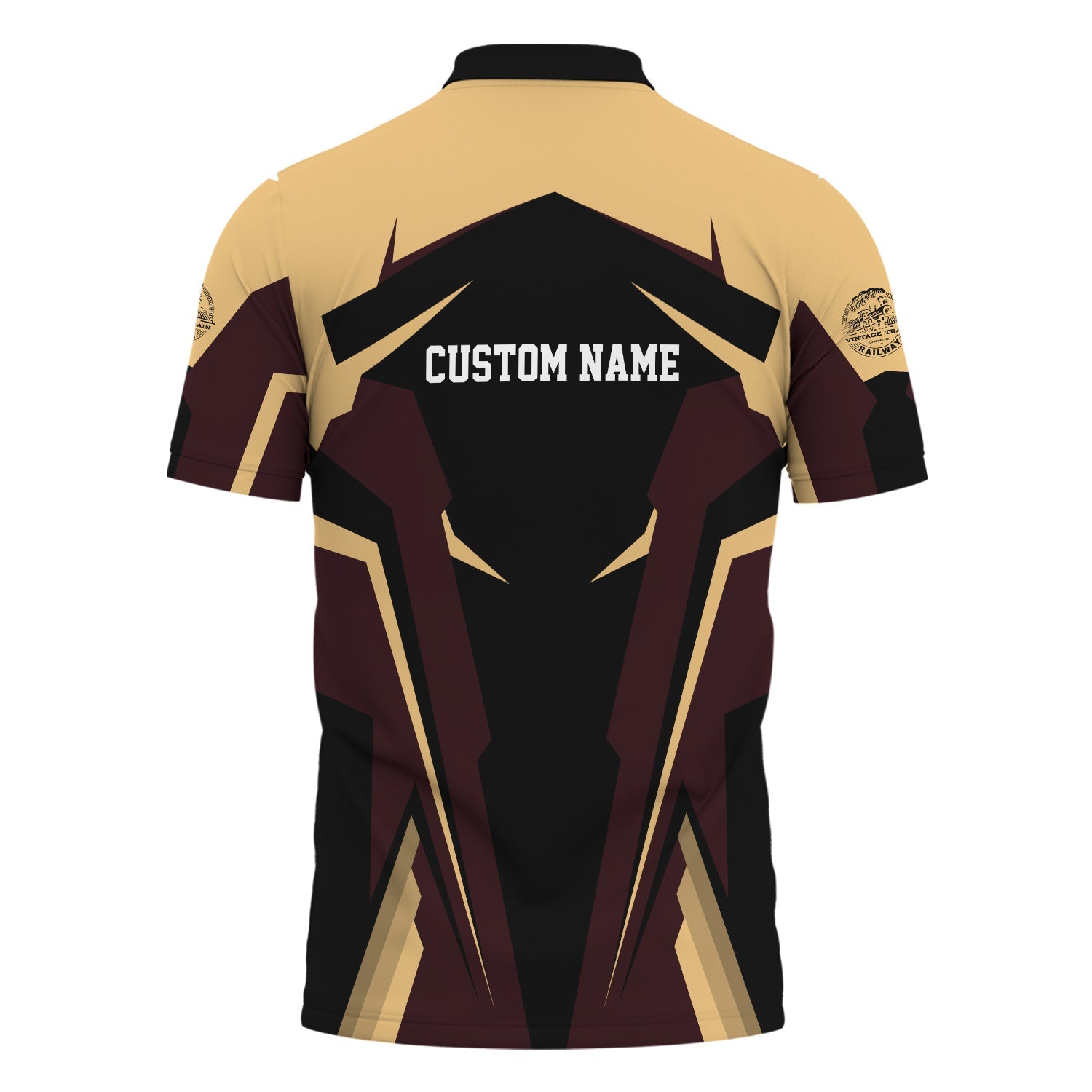 Railspirit Personalized London, Midland and Scottish Railway Polo Shirt Strong Line Style Train Unisex Shirt All Over Print