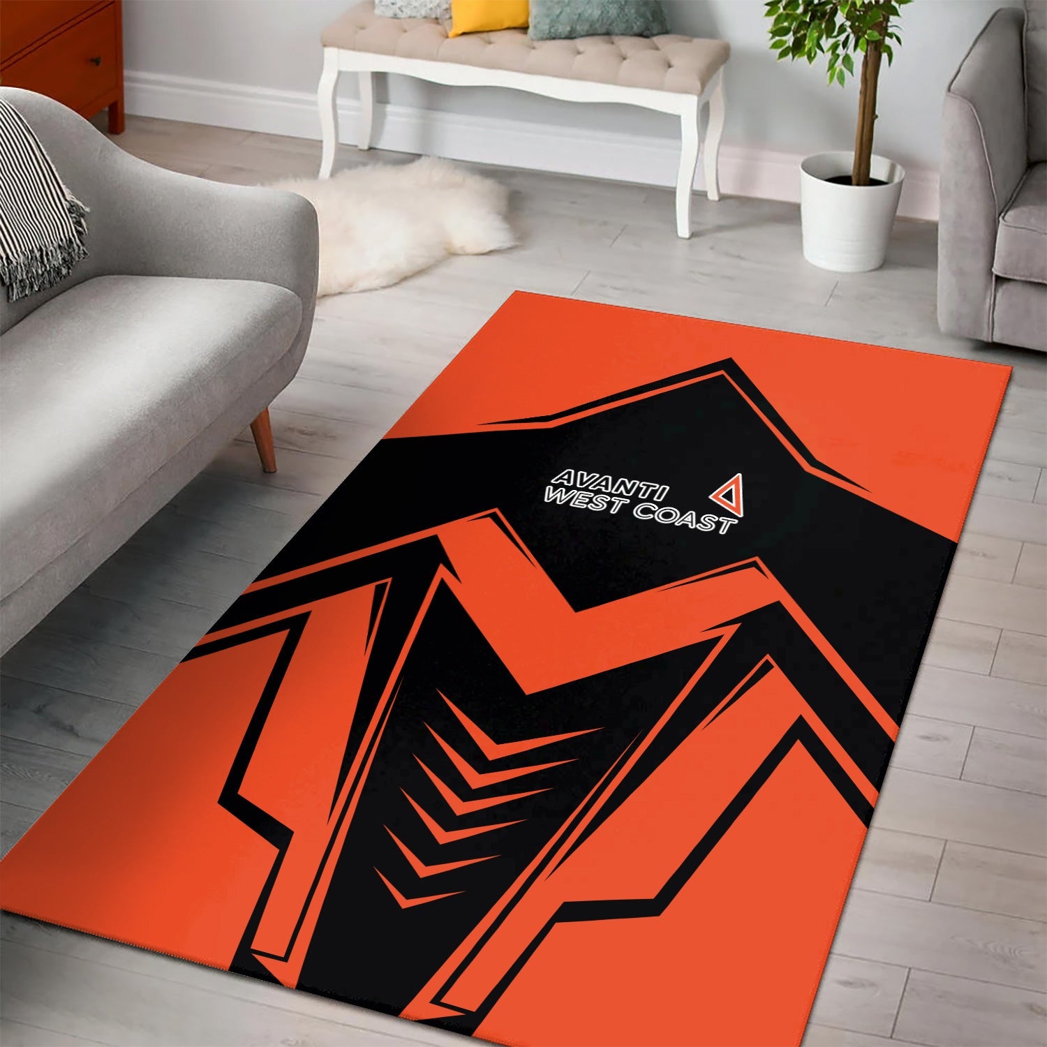 Railspirit Avanti West Coast Area Rug Railway Trainspotter Style Rug Gift Idea For Foamers