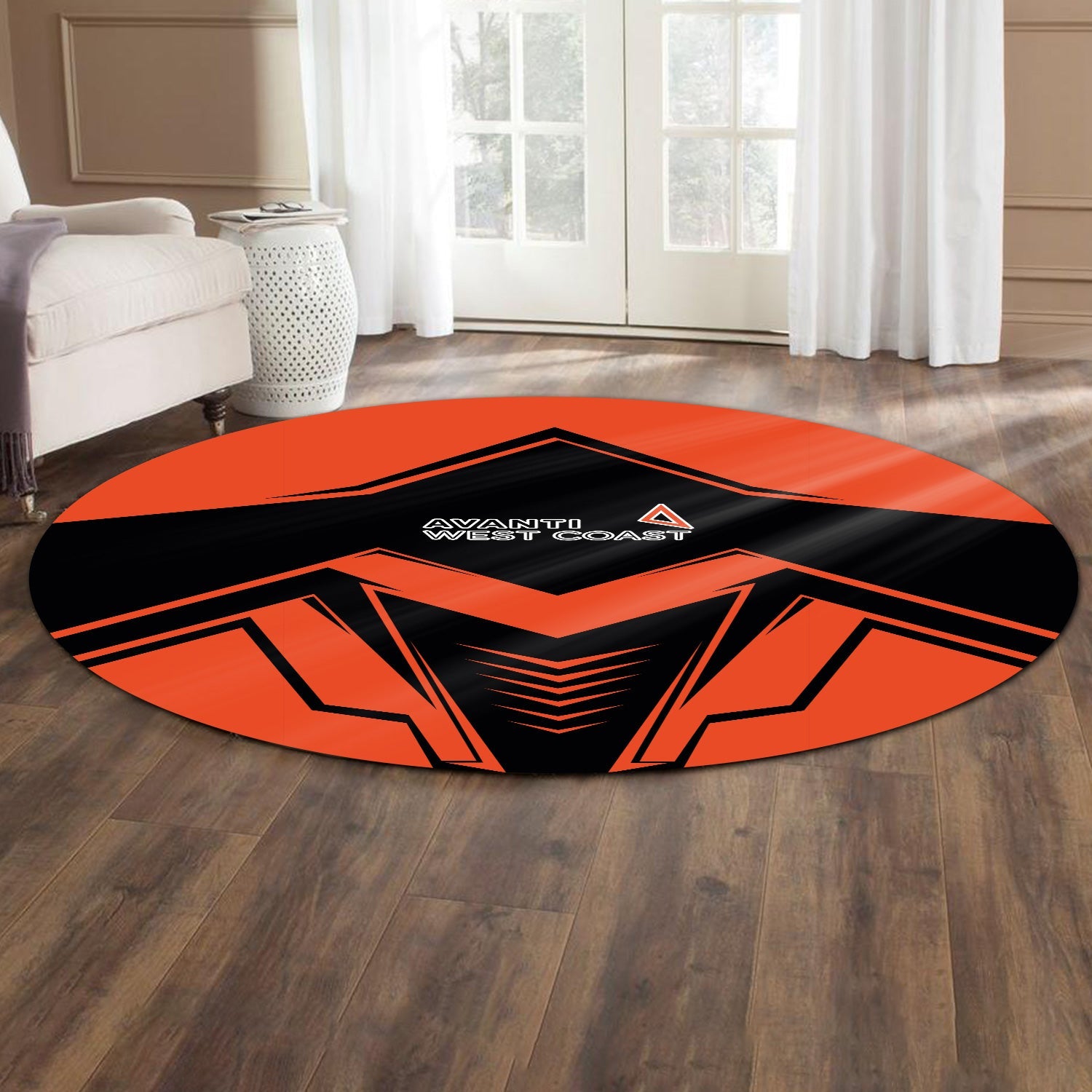 Railspirit Avanti West Coast Round Mat Railway Trainspotter Style Mat Gift Idea For Foamers