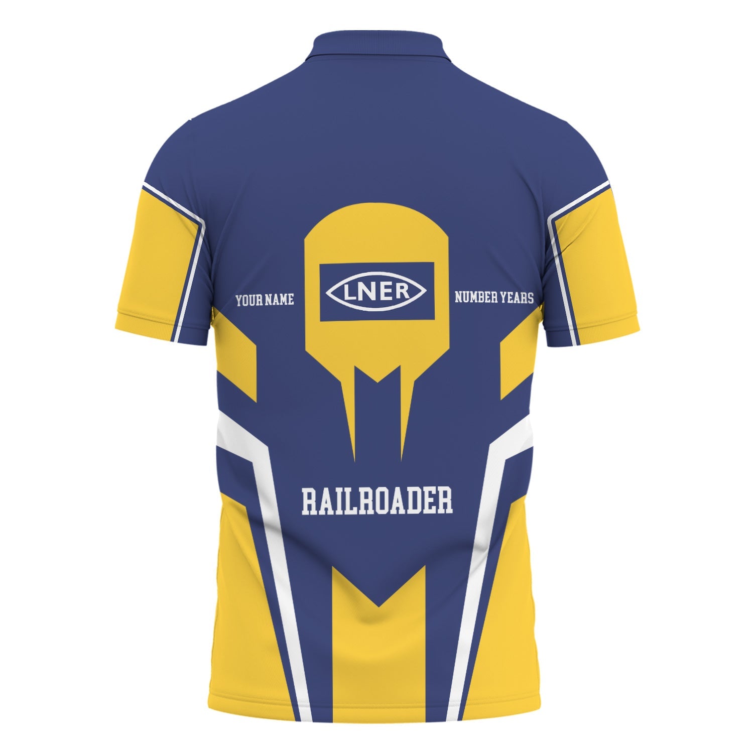 Railspirit Personalized London and North Eastern Railway Polo Shirt Custom Year Railroader Shirt Gift Idea For Train Lover