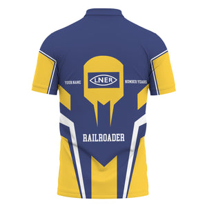 Railspirit Personalized London and North Eastern Railway Polo Shirt Custom Year Railroader Shirt Gift Idea For Train Lover
