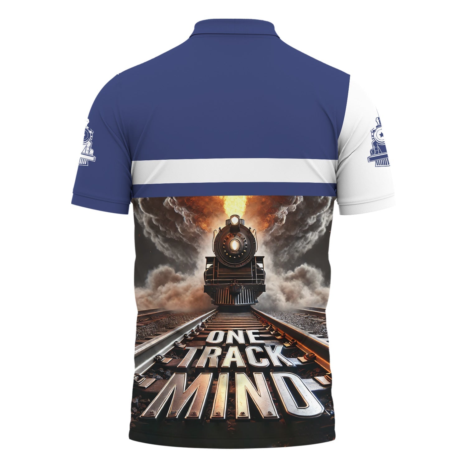 Railspirit Personalized London and North Eastern Railway Polo Shirt One Track Mind Train Printed Shirt