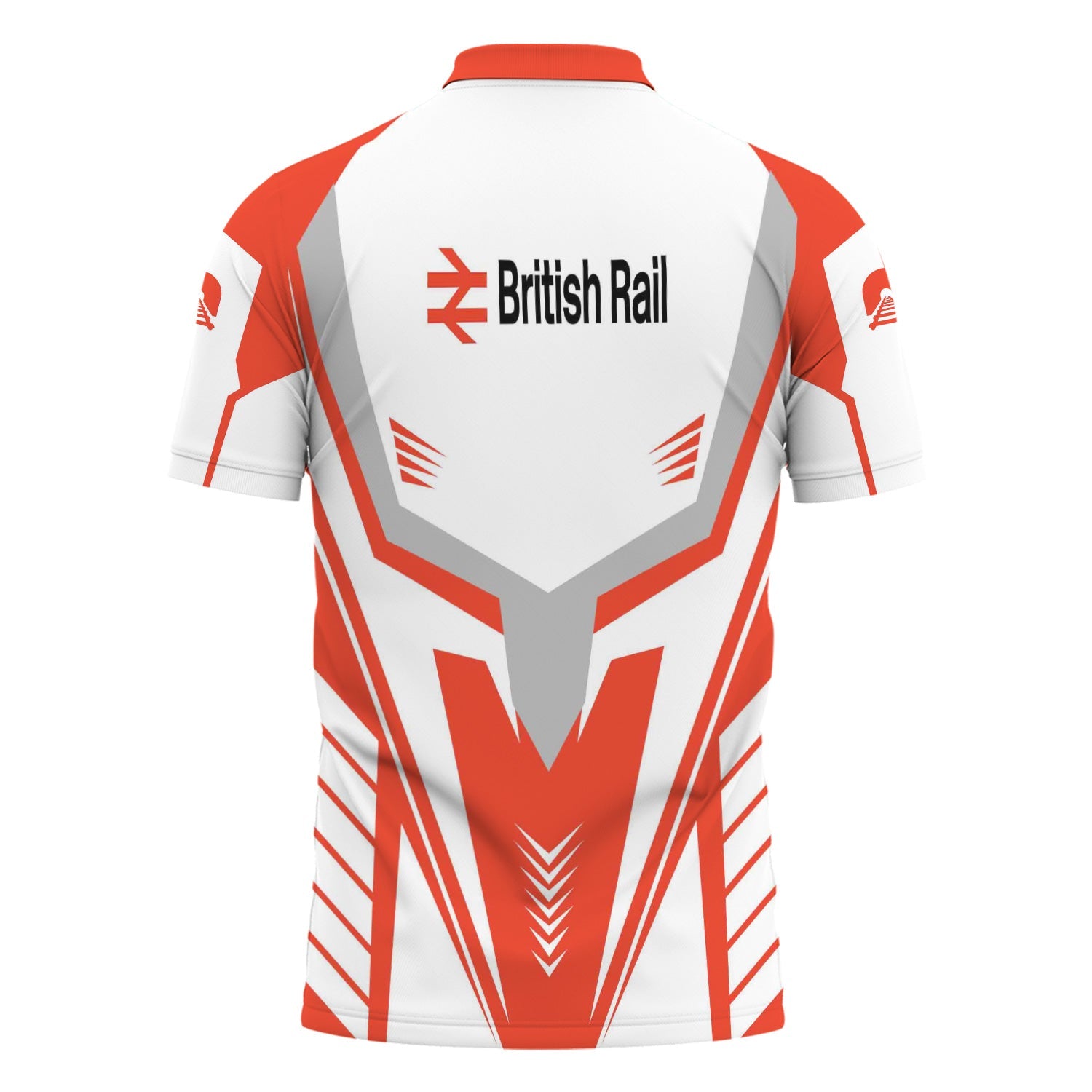 Railspirit Personalized British Railway Polo Shirt Workwear-Inspired with Custom Position Train Shirt