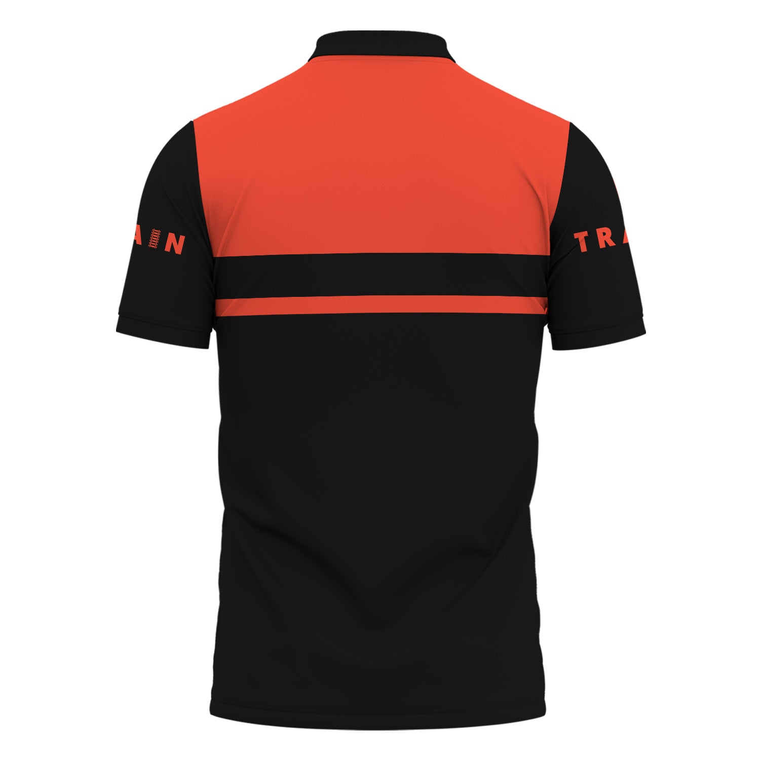 Railspirit Custom Name Bristish Railway Polo Shirt American Train Ticket Printed Shirt