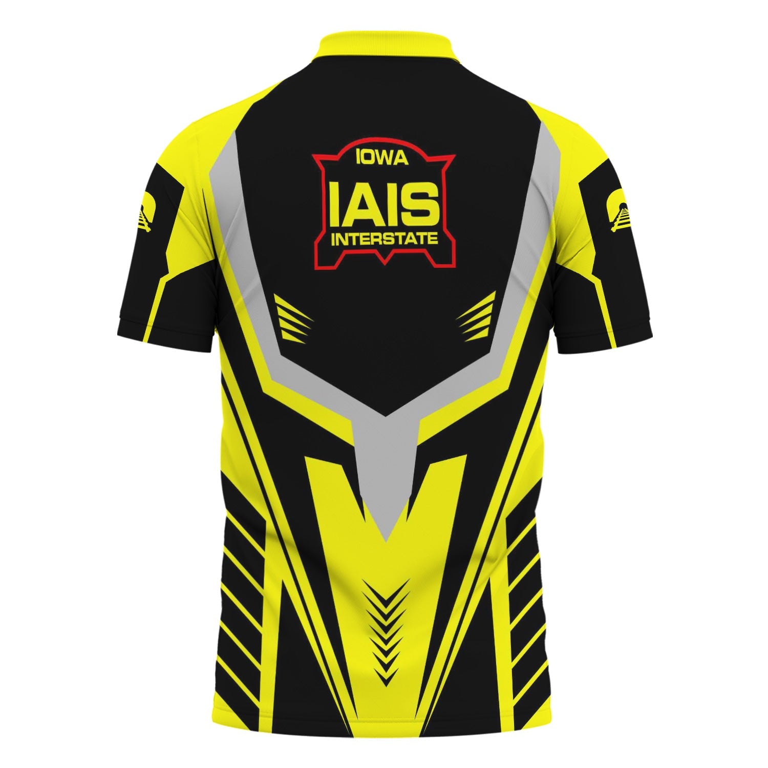 Railspirit Personalized Iowa Interstate Railroad Polo Shirt Workwear-Inspired with Custom Position IAIS Train Shirt