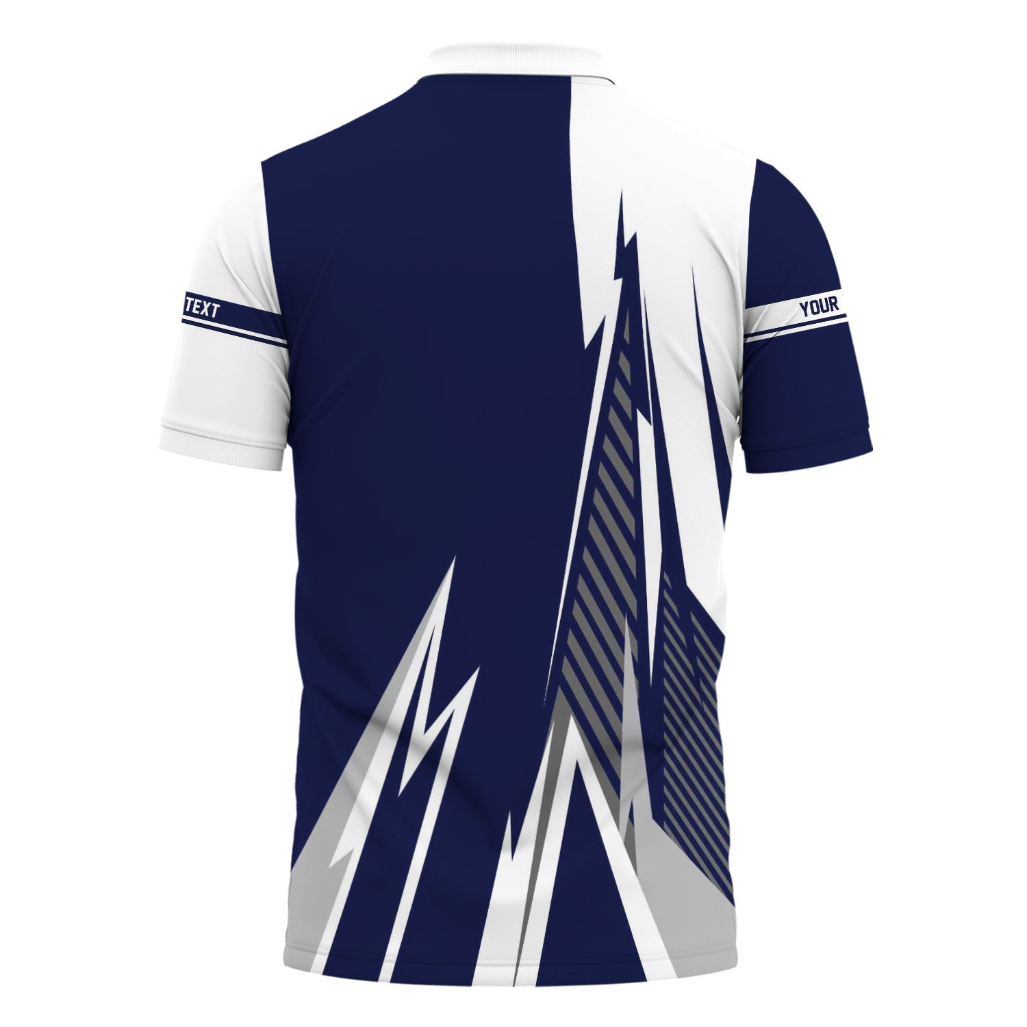 Railspirit Personalized Jersey Central Railroad Polo Shirt Lightning-Inspired Railway Style CNJ Shirt For Train Lovers
