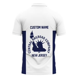 Railspirit Custom Name Jersey Central Railroad Polo Shirt Yes I Need All Those Train Printed Shirt