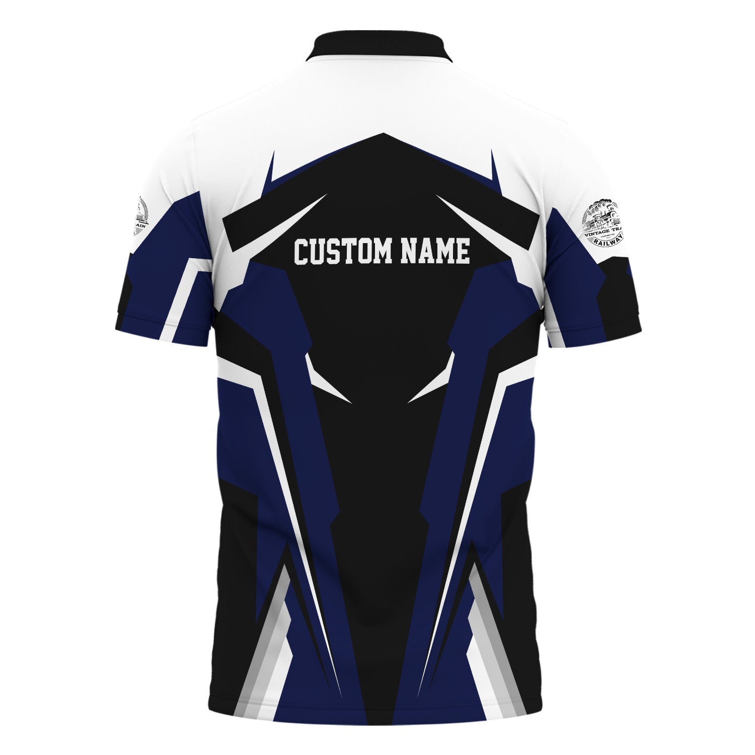 Railspirit Personalized Jersey Central Railroad Polo Shirt Strong Line Style Train Unisex Shirt All Over Print