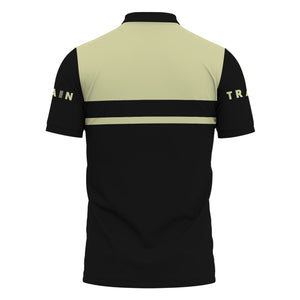 Railspirit Custom Name Virginia & Truckee Railroad Polo Shirt American Train Ticket Printed Shirt