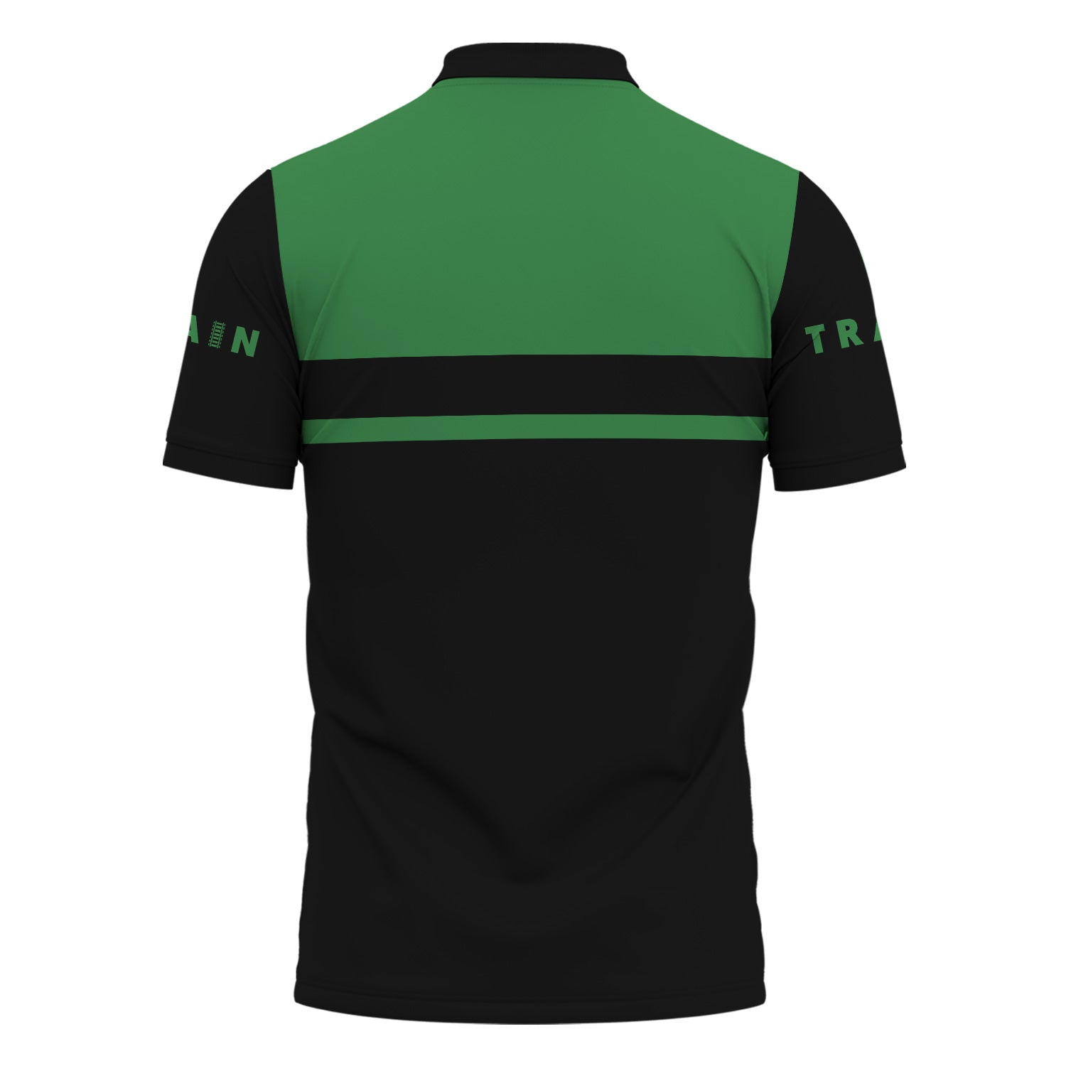 Railspirit Custom Name Burlington Northern Railroad Polo Shirt American Train Ticket Printed Shirt