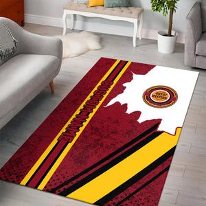 Railspirit Personalized Chicago Great Western Railroad Area Rug Vintage All Over Printed Rug