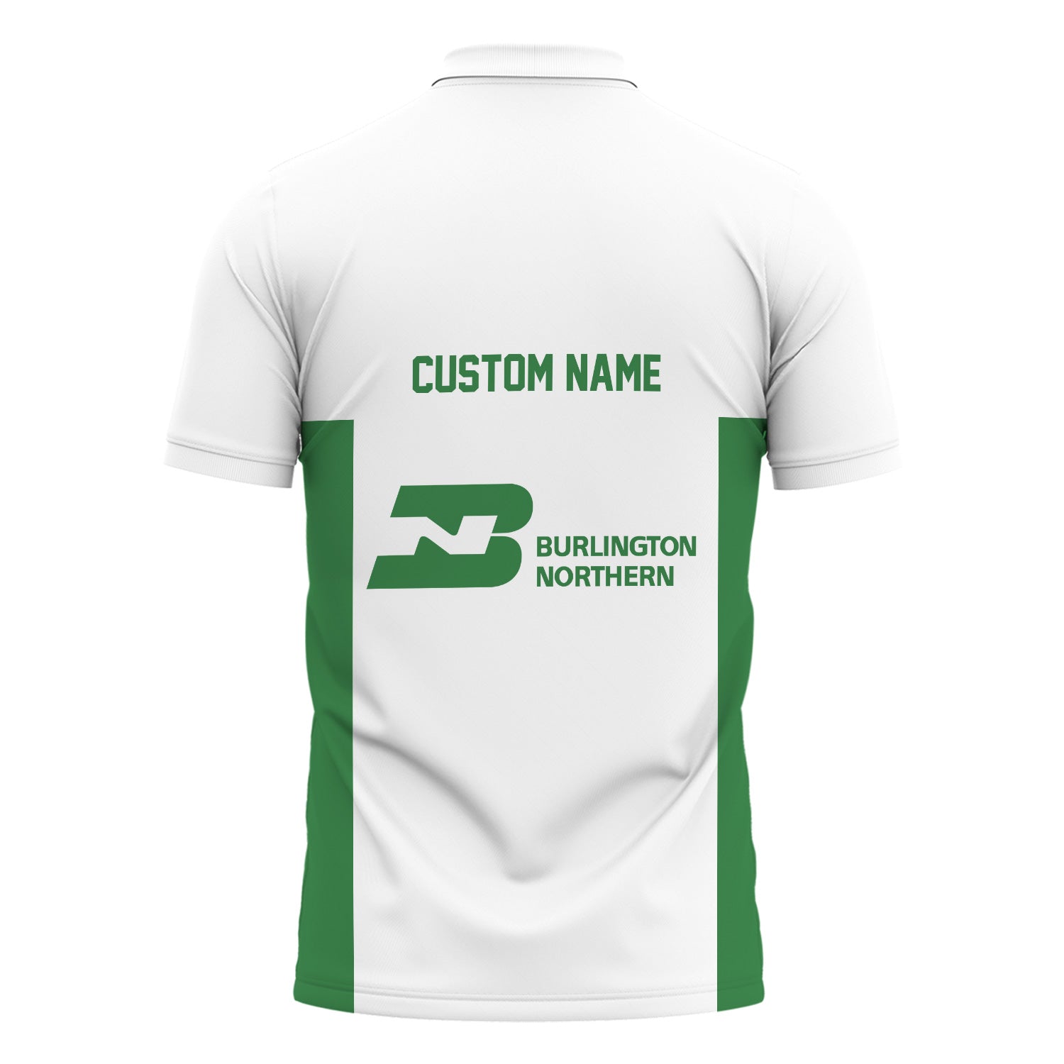 Railspirit Custom Name Burlington Northern Railroad Polo Shirt Yes I Need All Those Train Printed Shirt