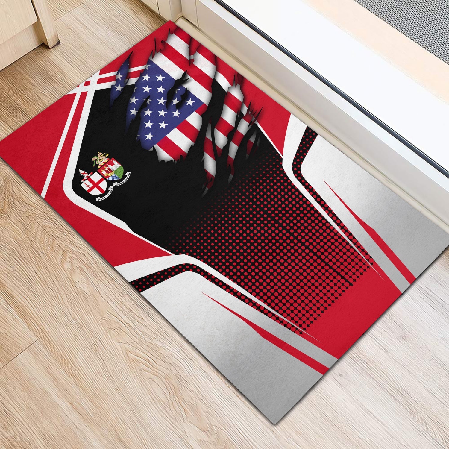 Railspirit Personalized Great Western Railway Doormat American Vintage All Over Printed Door Mat