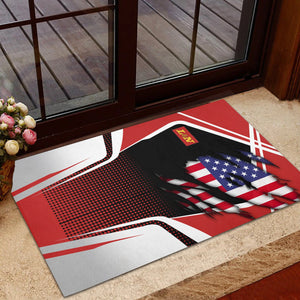Railspirit Personalized Louisville and Nashville Railroad Doormat American Vintage L&N All Over Printed Door Mat