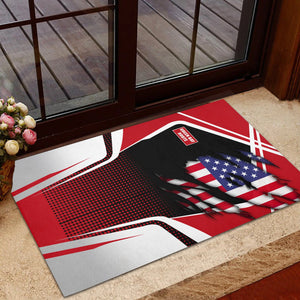 Railspirit Personalized Green Bay & Western Railroad Doormat American Vintage All Over Printed Door Mat