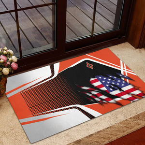 Railspirit Personalized Texas and Pacific Railway Doormat American Vintage All Over Printed Door Mat