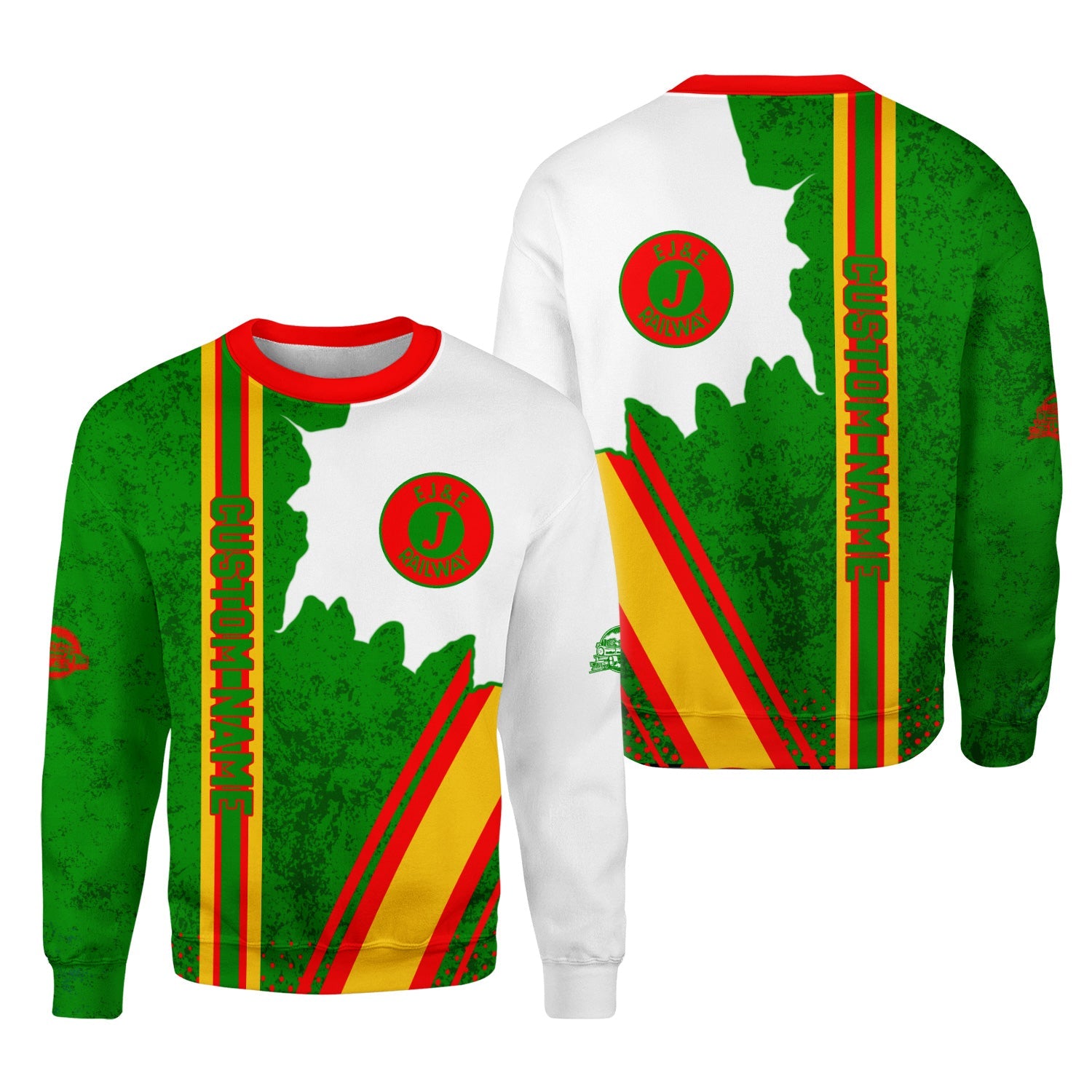 Railspirit Personalized Elgin Joliet And Eastern Railroad Sweatshirt All Over Printed Unisex Shirt