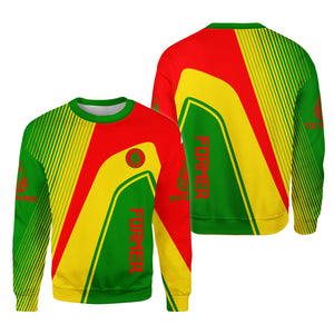 Railspirit Personalized Elgin Joliet And Eastern Railroad Sweatshirt Vibrant Striking Style Shirt For Rail Enthusiasts