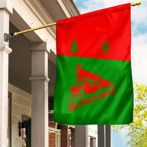 Railspirit Personalized Elgin Joliet And Eastern Railroad Garden Flag One Track Mind Flag Gift Idea For Train Lover