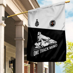 Railspirit Personalized Bessemer And Lake Erie Railroad Garden Flag One Track Mind Flag Gift Idea For Train Lover